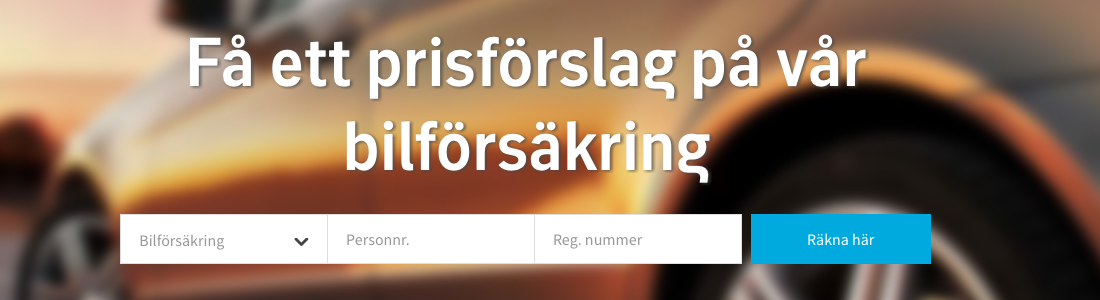 Moderna Försäkringar Bilförsäkring